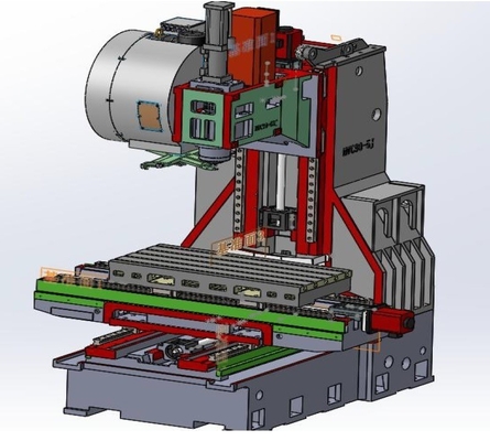 Customization CNC Vertical Milling Machine Vm540 with Fanuc Control System