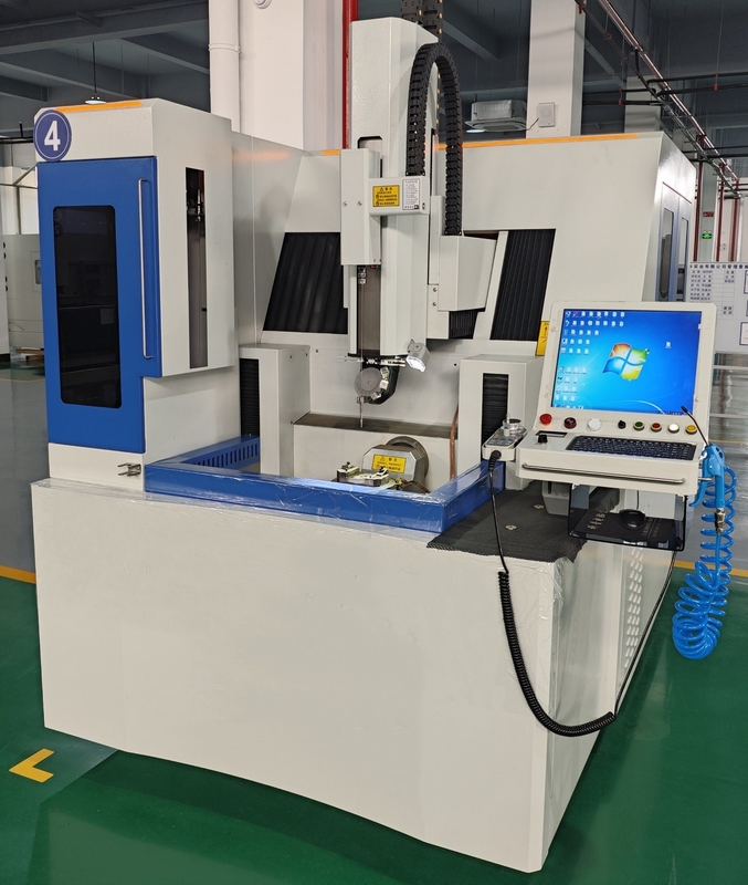 SJD706 High Precision Six-Axis CNC EDM Small Hole Drilling Machine for Turbine Blade Film Cooling Holes