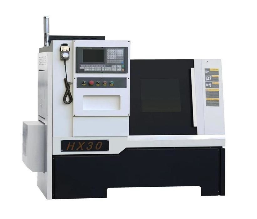 Customizable Small Horizontal Flat Bed CNC Turning Lathe Hx30 for Customized Demands